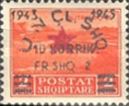 [2nd Anniversary of People's Army - Overprinted, type DH4]