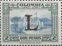 [Airmail - Previous Issues Overprinted L = "Lansa", type RB]