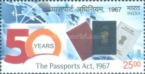 [The 50th Anniversary of The Passport Act, type DSP]