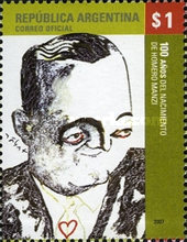 [The 100th Anniversary of the birth of Homero Manzi, type DEM]
