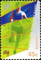 [Paralympic Games - Sydney - Self-Adhesive, type BTJ1]