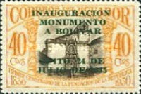 [Unveiling of Bolivar Monument, Quito - Overprinted "INAUGURACION MONUMENTO A BOLIVAR QUITO, 24 DE JULIO DE 1935" or Surcharged also - On 1930 Independence Issue, type JA]