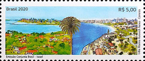 [Views of Olinda-Recife and Tel Aviv-Jaffa - Joint Issue with Israel, type FNN]