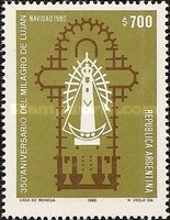 [Christmas - The 150th Anniversary of the Appearance of the Holy Virgin to Saint Catherine Laboure, The 350th Anniversary of the Appearance of Holy Virgin at Lujan, type ATZ]