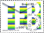 [The 40th Anniversary of the Brazilian Expeditionary Force Postal Service, 1984, type CCI]