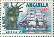 [The 100th Anniversary of the Statue of Liberty - New York, type ZE]
