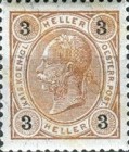 [Emperor Franz Josef I, 1830-1916 - With Varnish Bars, type N33]