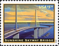 [Sunshine Skyway Bridge, Florida - Self-Adhesive Stamp, type FYZ]