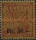 [Unissued Tiahuanacu Excavation stamps Surcharged as in "Design from Gate of the Sun", type IS]