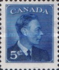 [King George VI As Previous Without Inscription "POSTES POSTAGE", type ES]