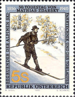 [The 50th Anniversary of the Death of Mathias Zdarsky, type BGE]