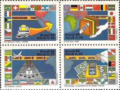 [The 20th Anniversary of the Post and Telegraph Department - Postal Services, type ]