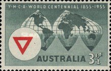 [The 100th Anniversary of the Young Men Christian Association, type EI]