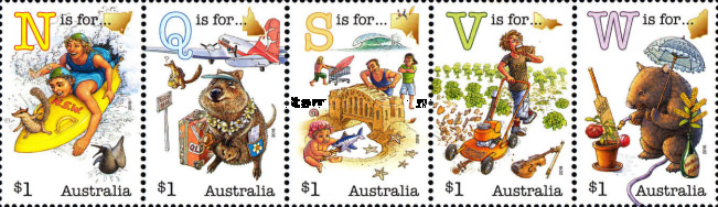 [Fair Dinkum Aussie Alphabet, type ]