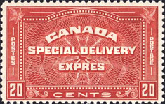 [Special Delivery, as No. 147 but Inscription "CENTS", type BY]