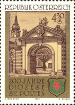 [The 200th Anniversary of St. Pölten Diocese, type AZC]