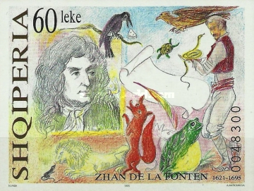[The 300th Anniversary of the Death of Jean la Fontaine, type BTE]