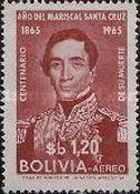 [Airmail - The 100th Anniversary of the Death of Marshal Santa Cruz, type MD2]