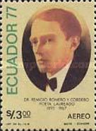 [Airmail - The 10th Anniversary of the Death of Dr. Remigio Romero y Cordero, Poet, type BMB]