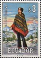 [Airmail - Ecuadorian Handicrafts and Costumes, type BEY]