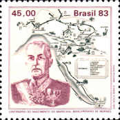 [The 100th Anniversary of the Birth of Marshal Mascarenhas de Moraes, 1883-1968, type BWY]