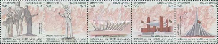 [The 20th Anniversary of Independence, type ]