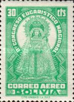 [Airmail Stamps - The Second National Eucharistic Congress, type DE]