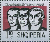 [The International Year Against Racial Discrimination, type AKX]