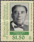 [The 32nd Anniversary of the Separation of St. Kitts and Nevis - Personalities of the Revolution of Anguilla, type ANL]