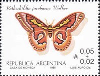 [Argentine Philately, Butterflies, type BES]