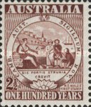 [The 100th Anniversary of the First Australian Postage Stamp, type BR]