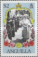 [The 85th Anniversary of the Birth of Queen Mother Elizabeth, type XV]