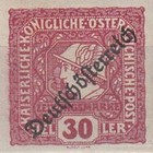 [Newspaper Stamps of 1916 Overprinted "Deutschösterreich", type XBL4]