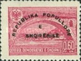 [Declaration of the People's Republic - Postage Stamps of 1945 Overprinted "REPUBLIKA POPULLORE - E - SHQIPËRISË", type DV1]