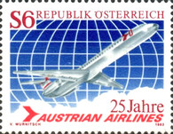 [The 25th Anniversary of Austrian Airlines, type AWA]