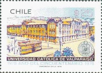 [The 50th Anniversary of Catholic University, Valparaiso, type XW]