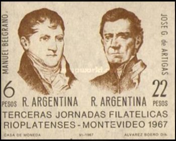 [The Third Rio Plata Philatelists Days and Exhibition, type ]