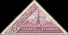 [Airmail - The 1st International Philatelic Exhibition - Quito, Ecuador, type KU]