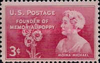 [Memorial Poppy - Moina Michael, type QP]