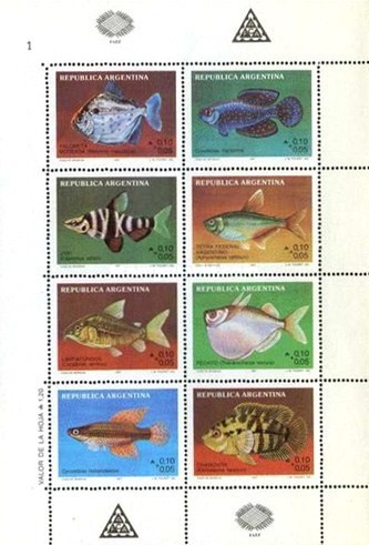 [Argentine Philately - River Fish, type ]
