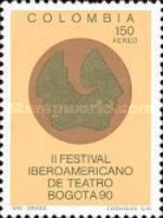 [Airmail - The 2nd Iberian-American Theatre Festival, Bogota, type BFD]