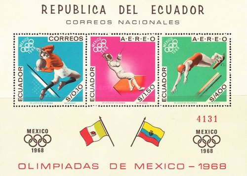 [Airmail - Olympic Games - Mexico, type ]