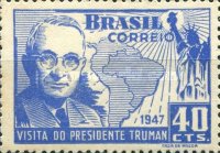 [Visit of President Truman, type KN]