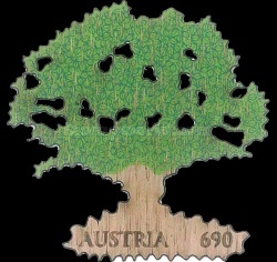 [The 20th Anniversary of the Austrian Federal Forests - Oak Tree, type DMJ]