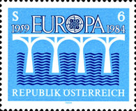 [EUROPA Stamps - Bridges - The 25th Anniversary of C.E.P.T., type AXM]