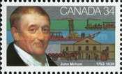 [The 150th Anniversary of the Death of John Molson (Businessman), 1763-1836, type AIS]