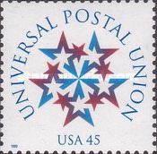 [The 125th Anniversary of Universal Postal Union, type DGE]