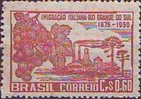 [The 75th Anniversary of the Arrival of Italian Immigrants, type AAQ]