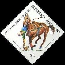 [The 40th Anniversary of the Declaration of Pato as National Sport, type BUL]