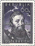 [The 140th Anniversary of the Death of Andreas Hofer, 1767-1810, type RB]